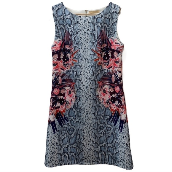 ELISA Immagine Shift Dress Small Sleeveless Unique - Picture 1 of 12